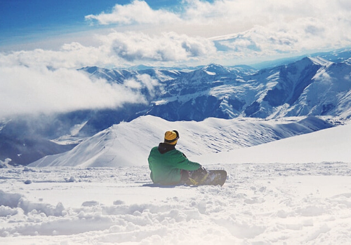 snowboard en attente