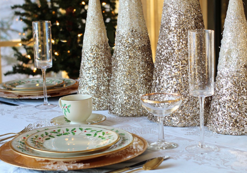 Déco : Les secrets pour une table de Noël chic et impressionnante