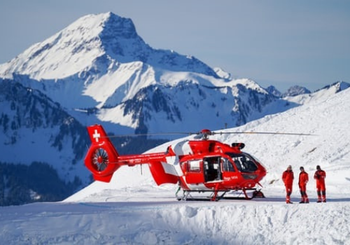 helicoptère de secours